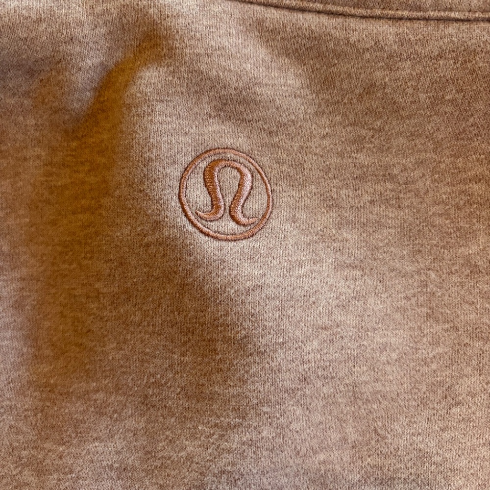Lululemon sweater jacket, size 12, cream/light blush - Picture 2 of 7